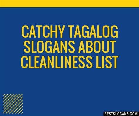 tagalog slogan about environment